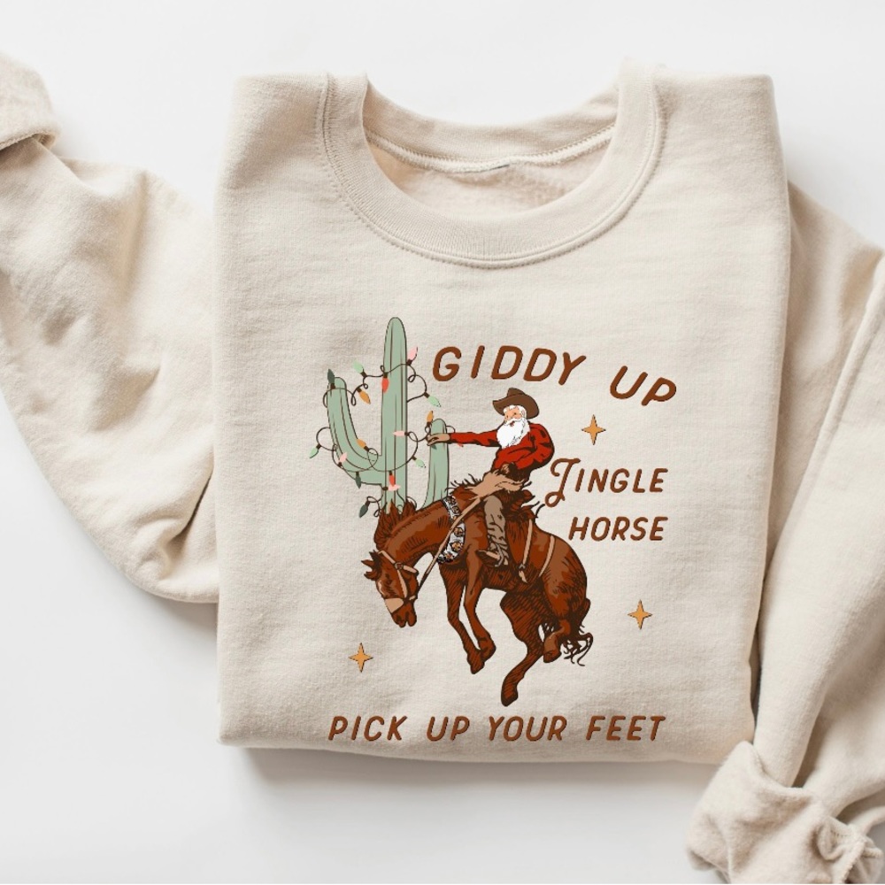 Brand New Western Christmas Sweater